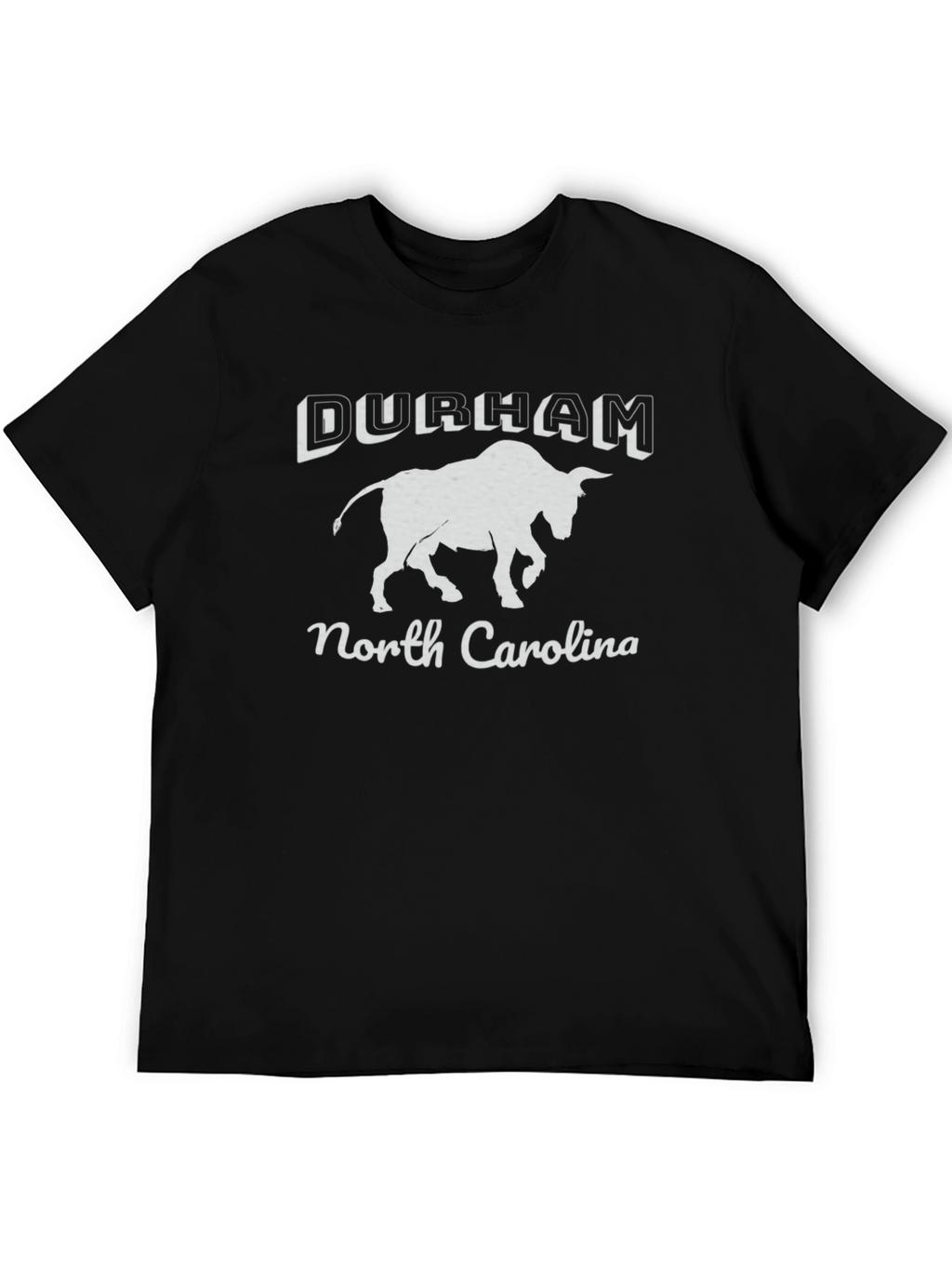 Durham North Carolina Bull Graphic T-Shirt