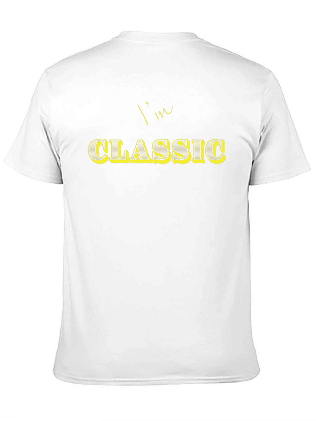 Im Classic Black Graphic T-Shirt