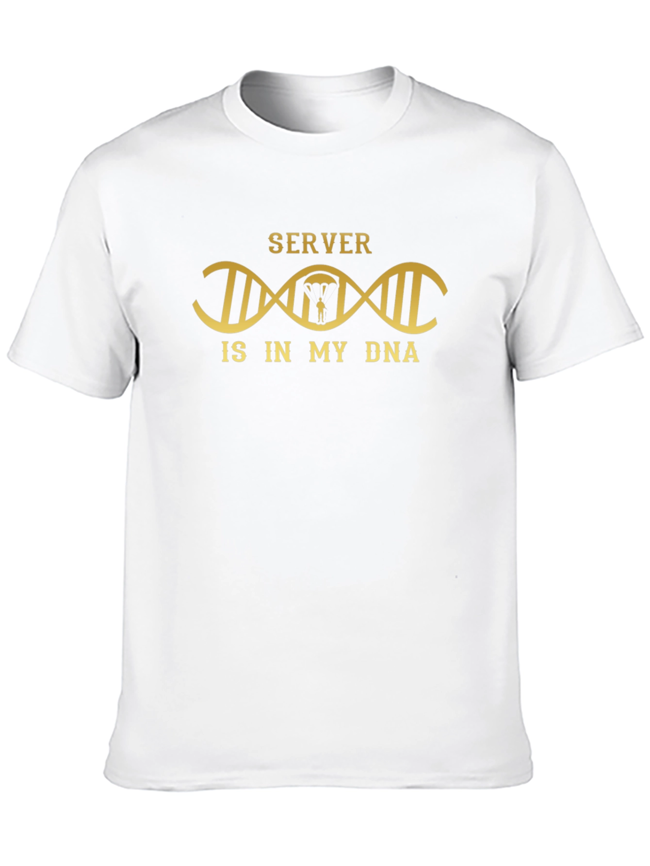 Server is in My DNA Black T-Shirt