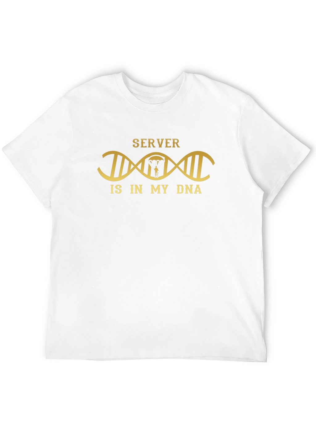 Server is in My DNA Black T-Shirt