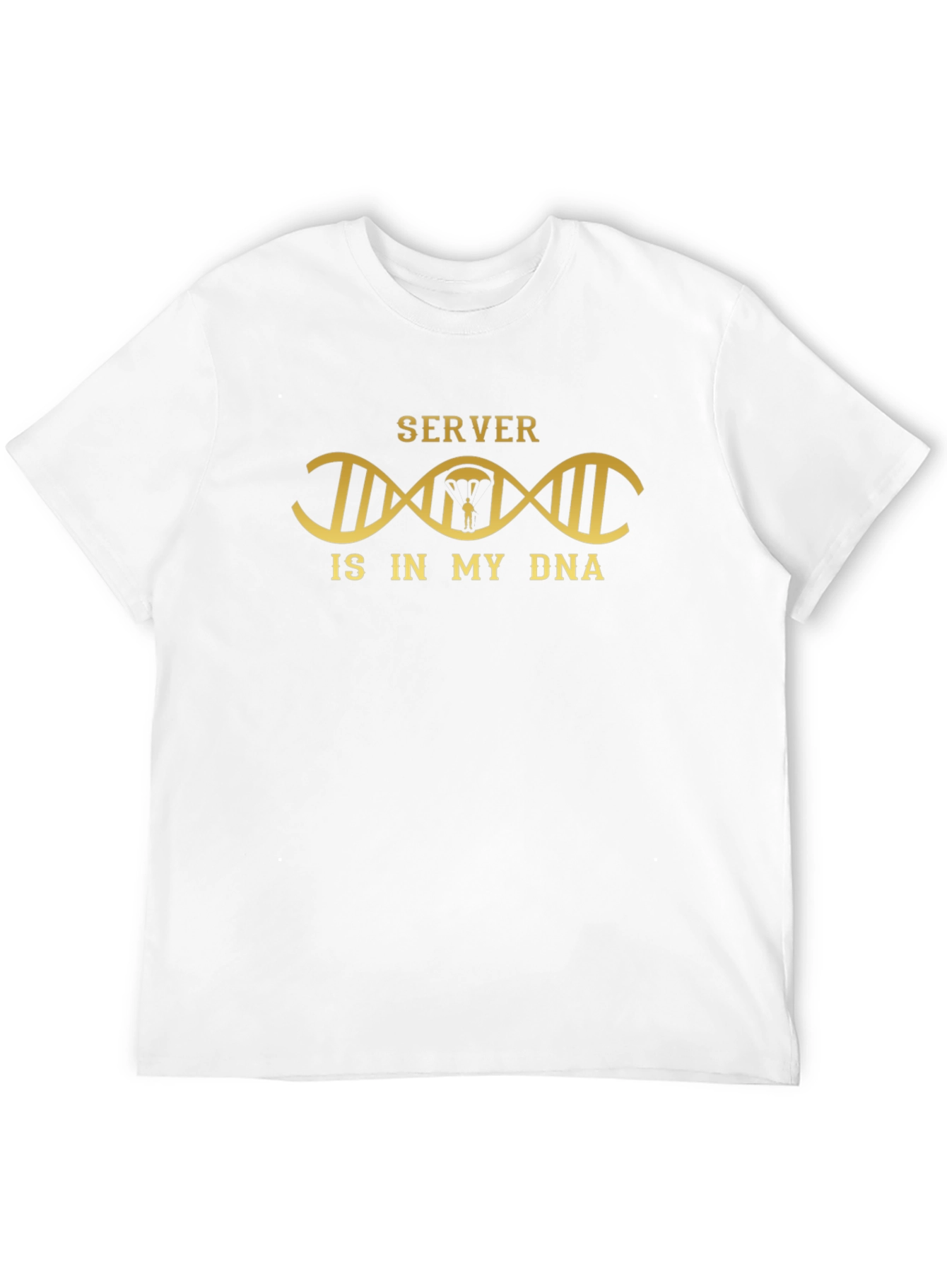 Server is in My DNA Black T-Shirt