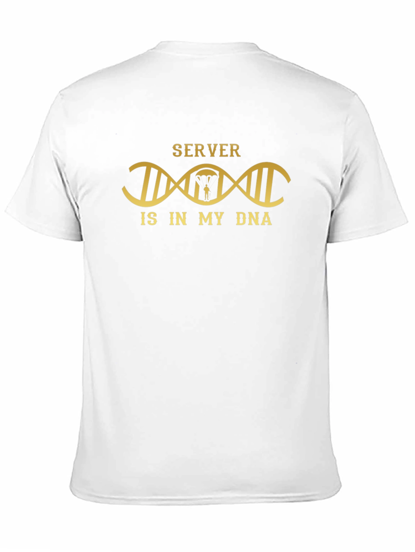 Server is in My DNA Black T-Shirt