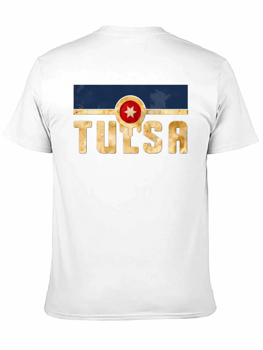 Tulsa Graphic Tee - Retro Style Black T-Shirt