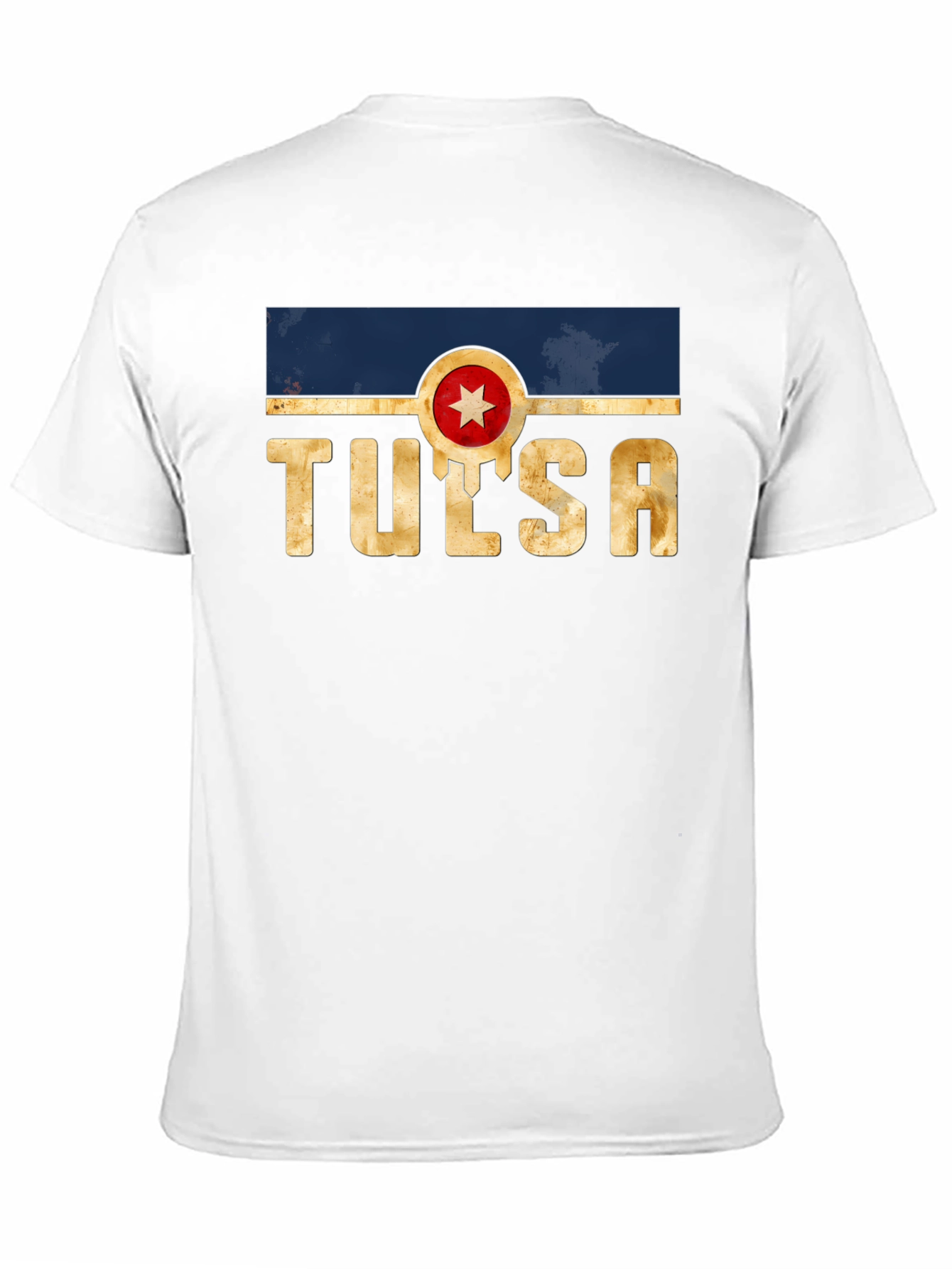 Tulsa Graphic Tee - Retro Style Black T-Shirt