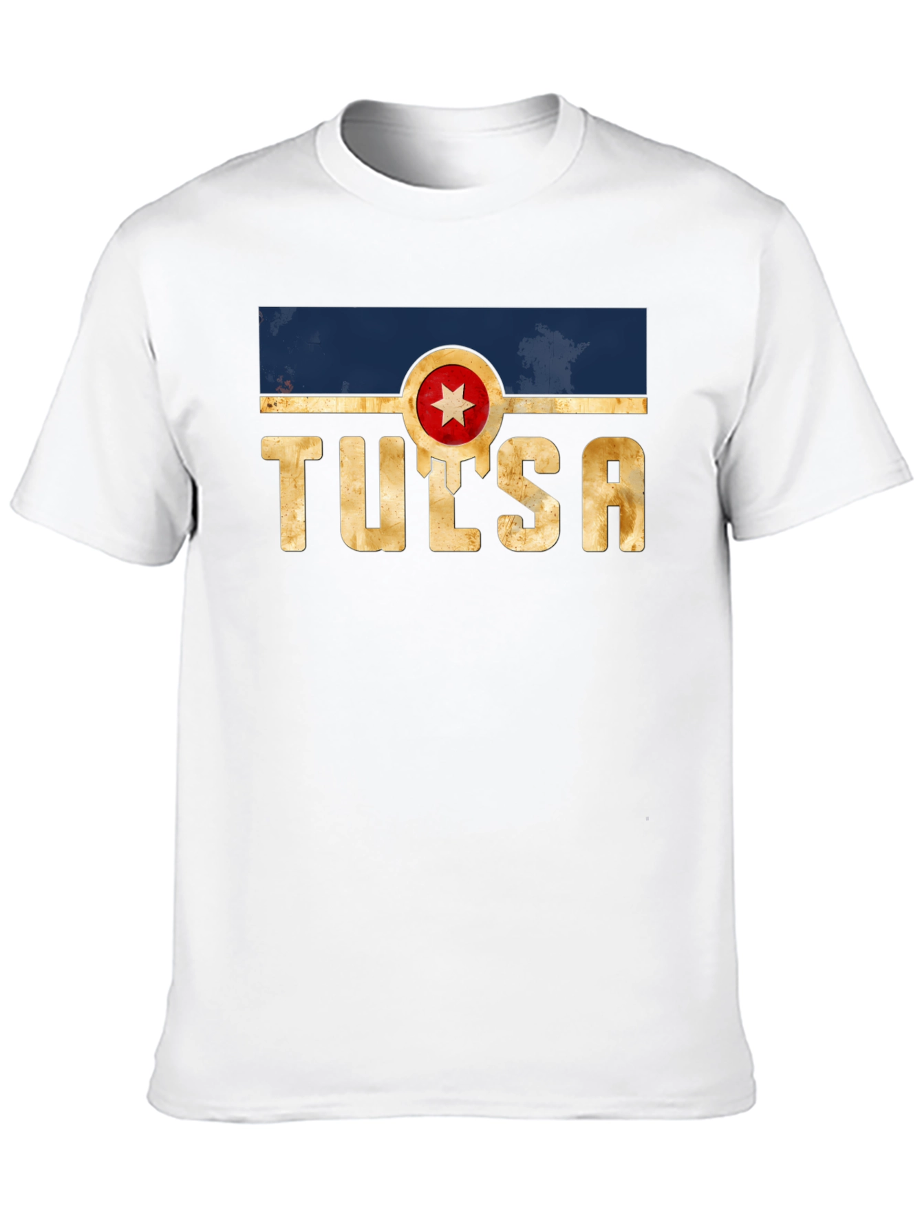 Tulsa Graphic Tee - Retro Style Black T-Shirt
