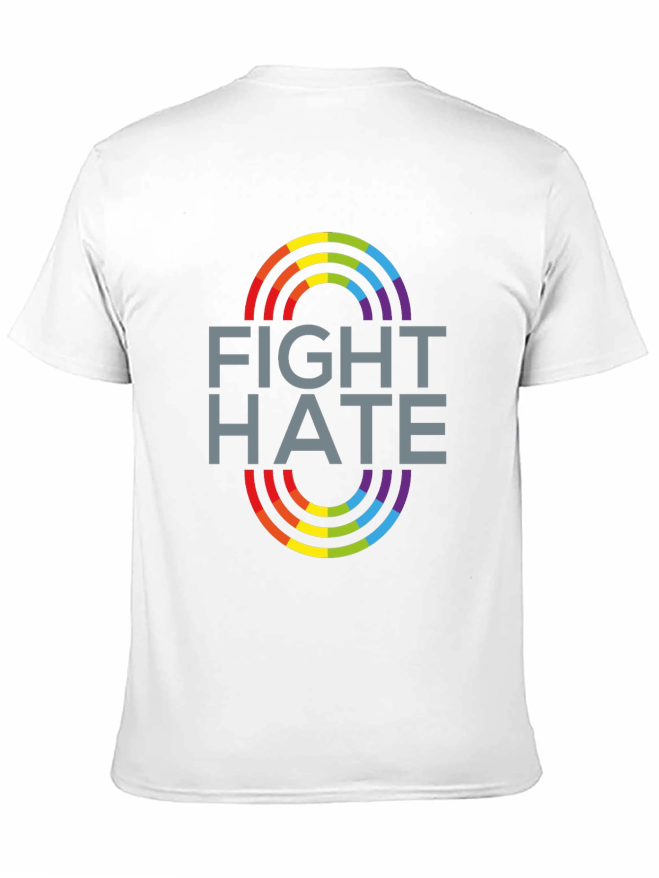 Fight Hate LGBTQ Pride T-Shirt