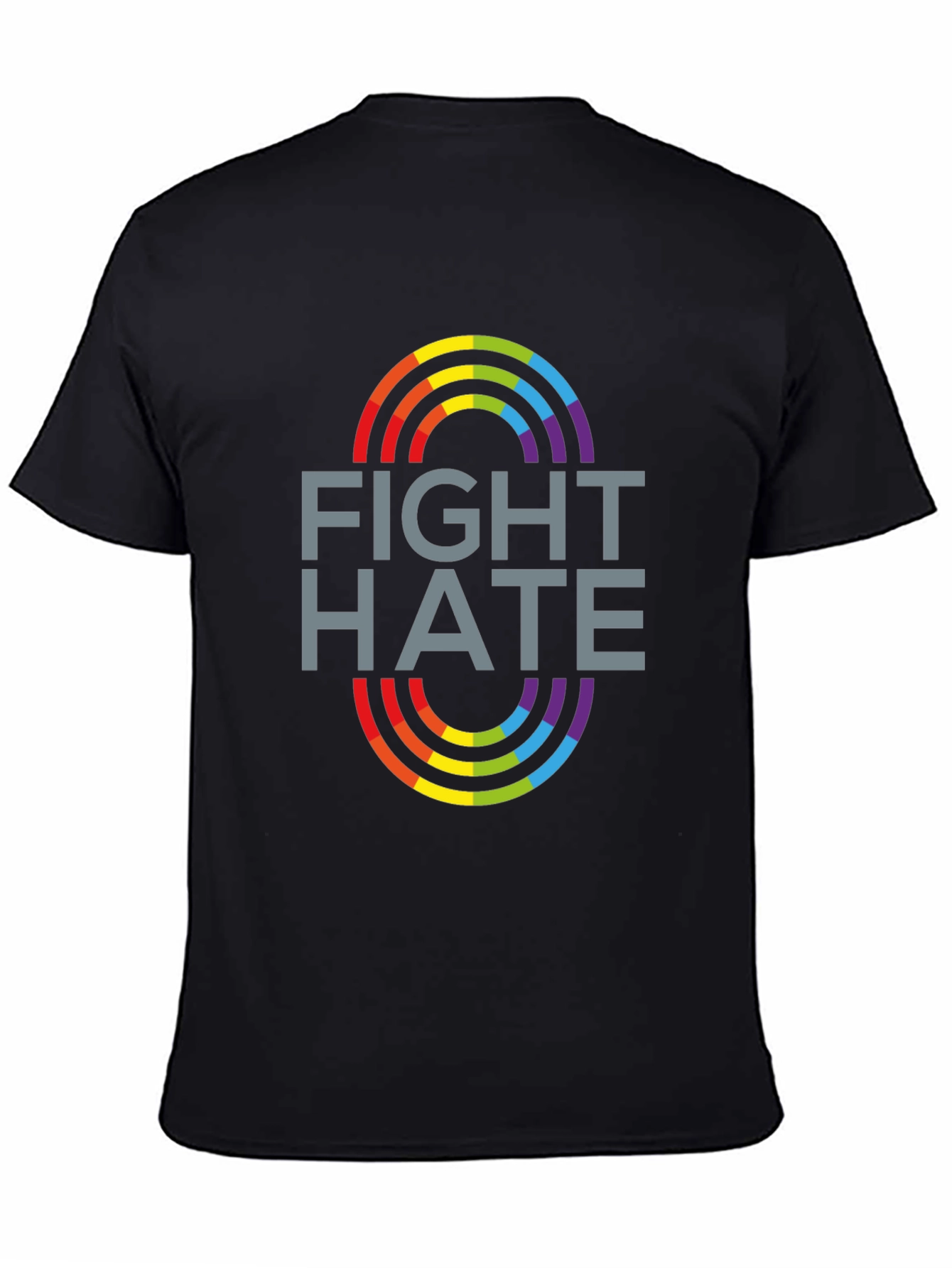 Fight Hate LGBTQ Pride T-Shirt