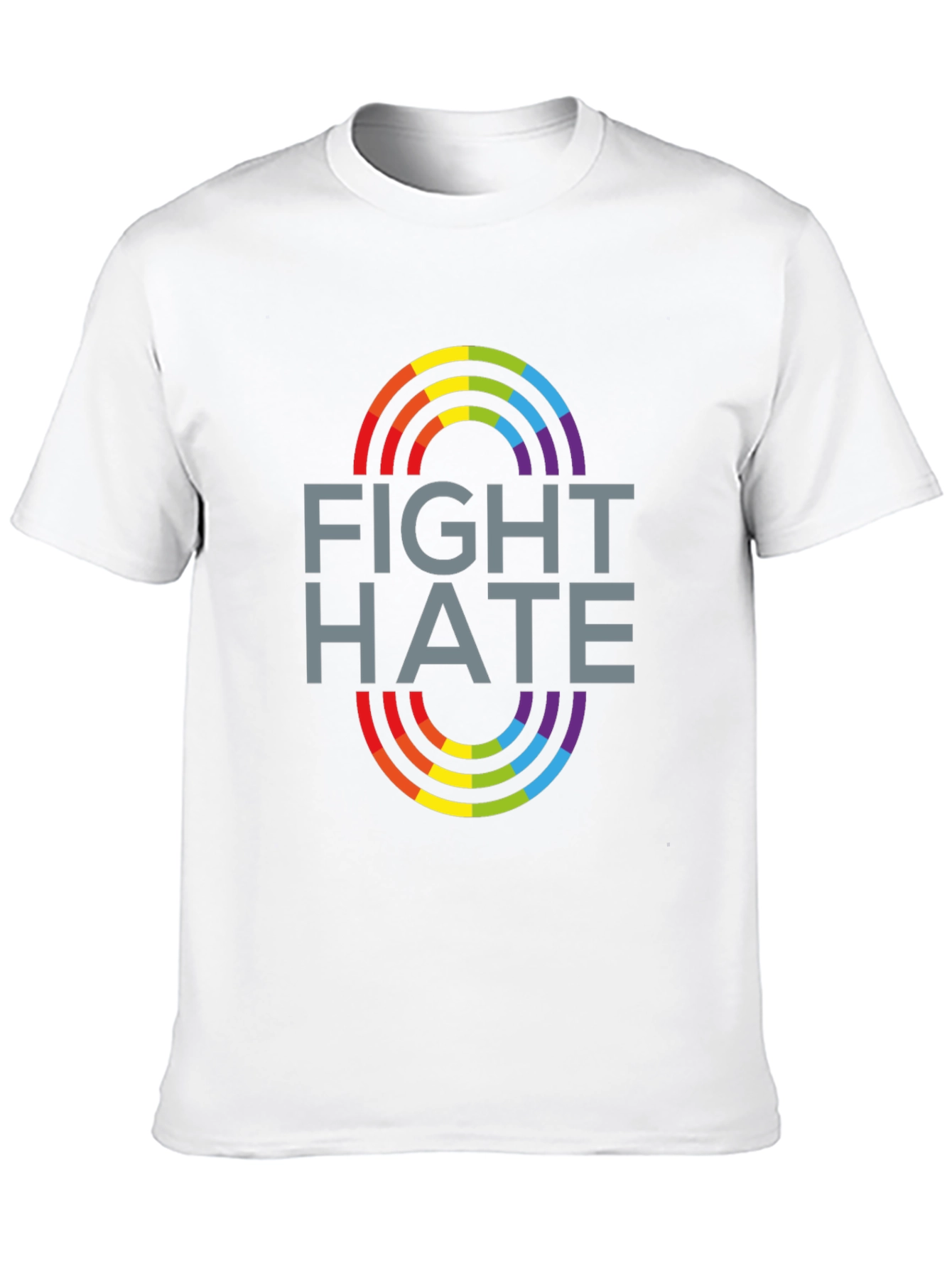 Fight Hate LGBTQ Pride T-Shirt