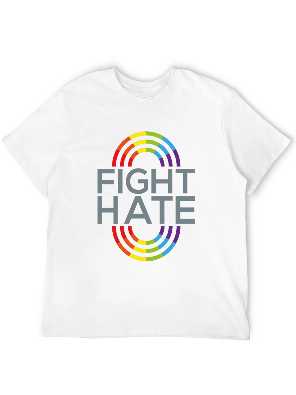 Fight Hate LGBTQ Pride T-Shirt