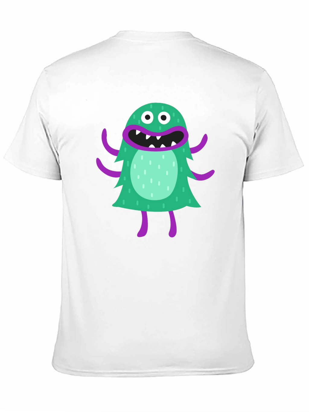 Monster Graphic Tee - Fun Black T-Shirt