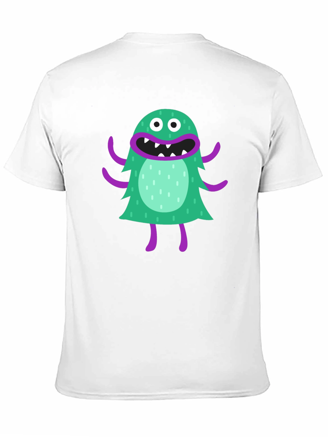 Monster Graphic Tee - Fun Black T-Shirt