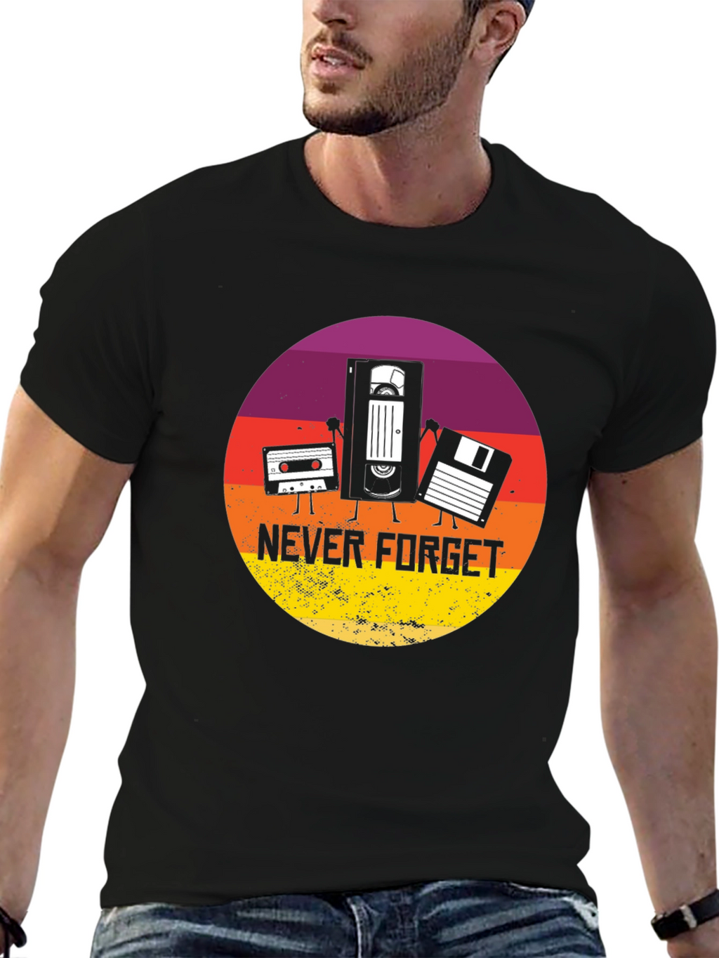 Retro Never Forget T-Shirt