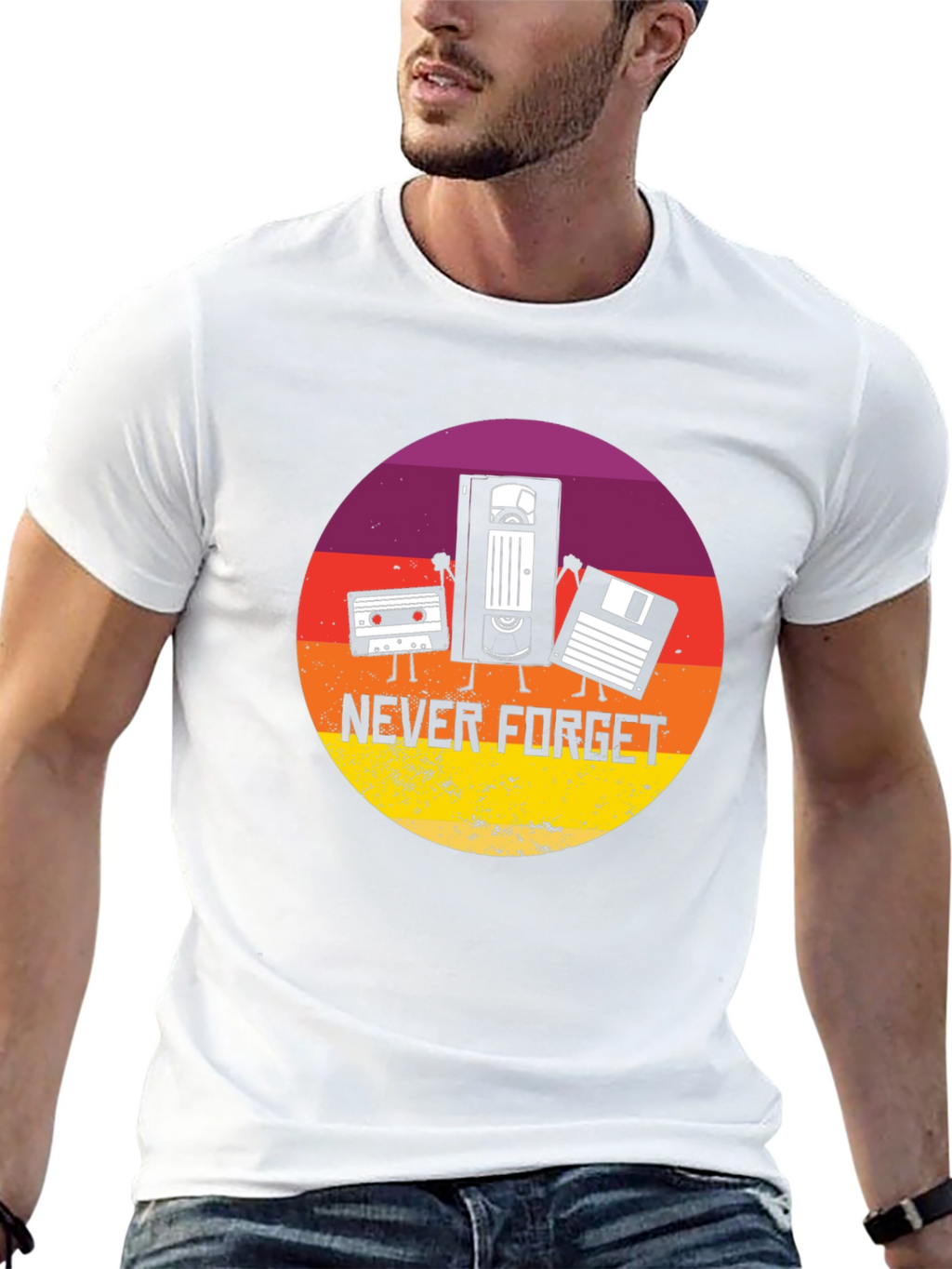 Retro Never Forget T-Shirt