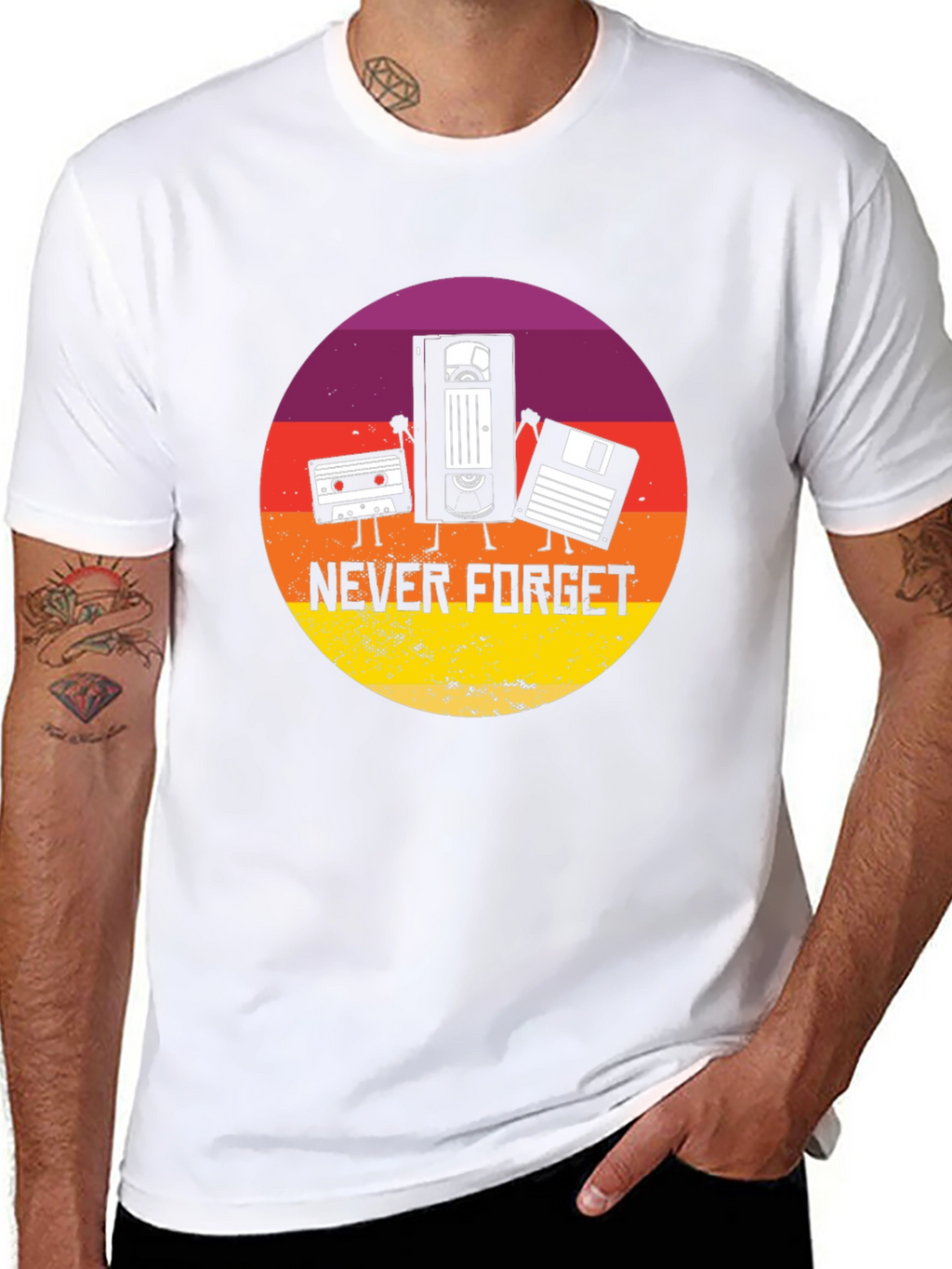 Retro Never Forget T-Shirt