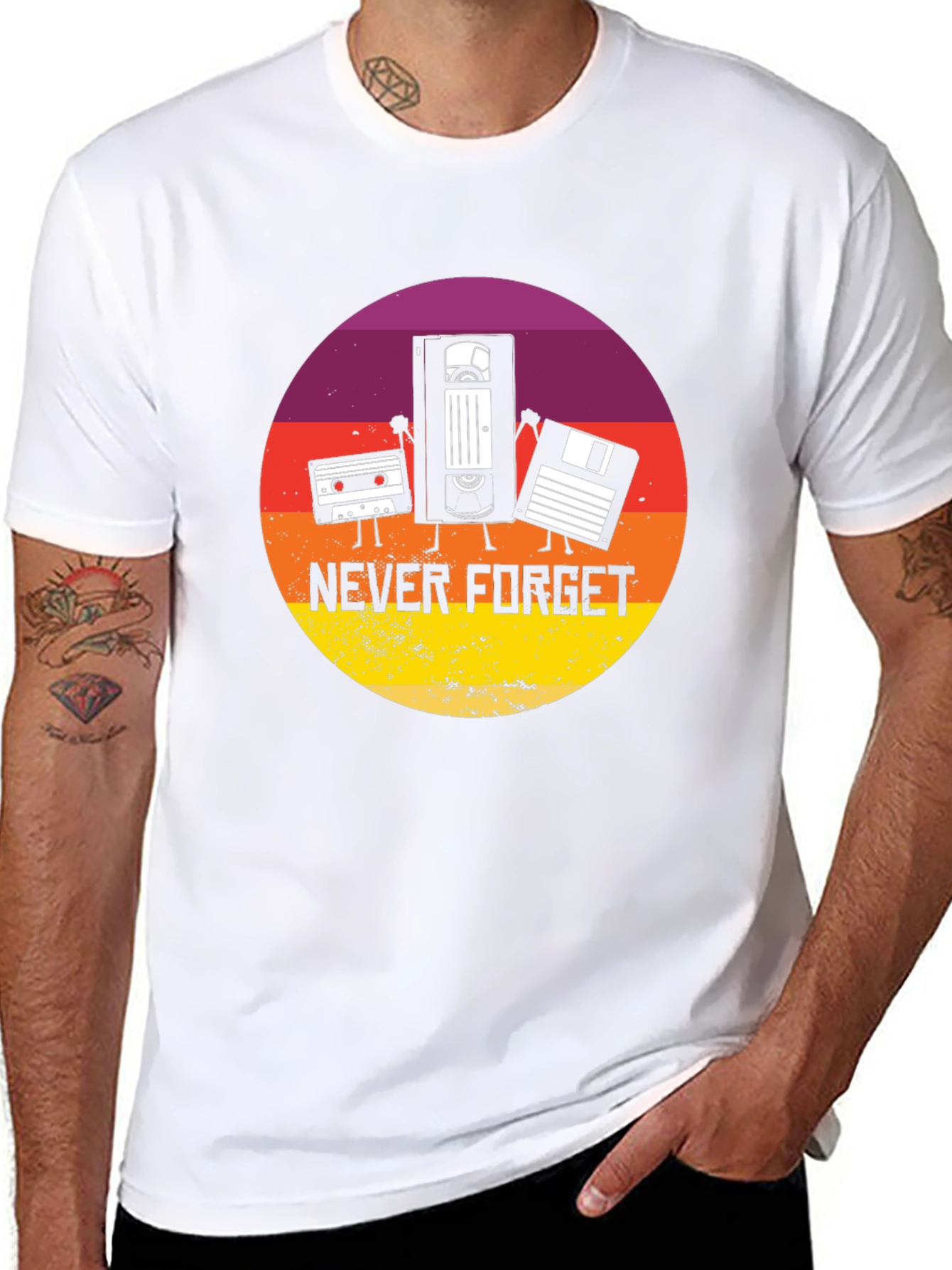 Retro Never Forget T-Shirt