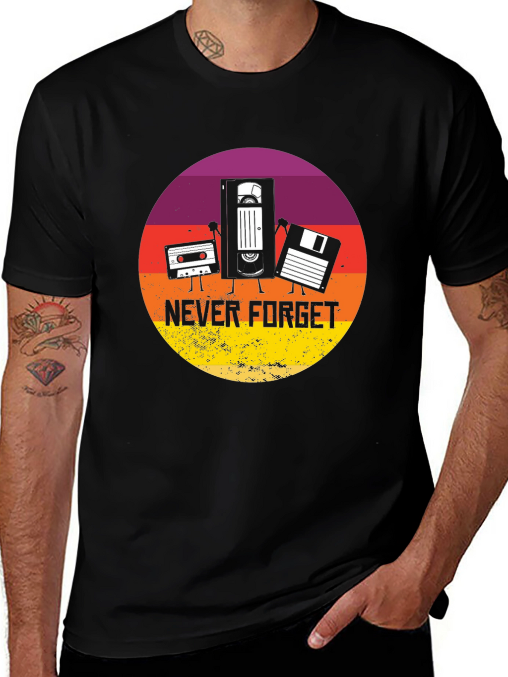 Retro Never Forget T-Shirt