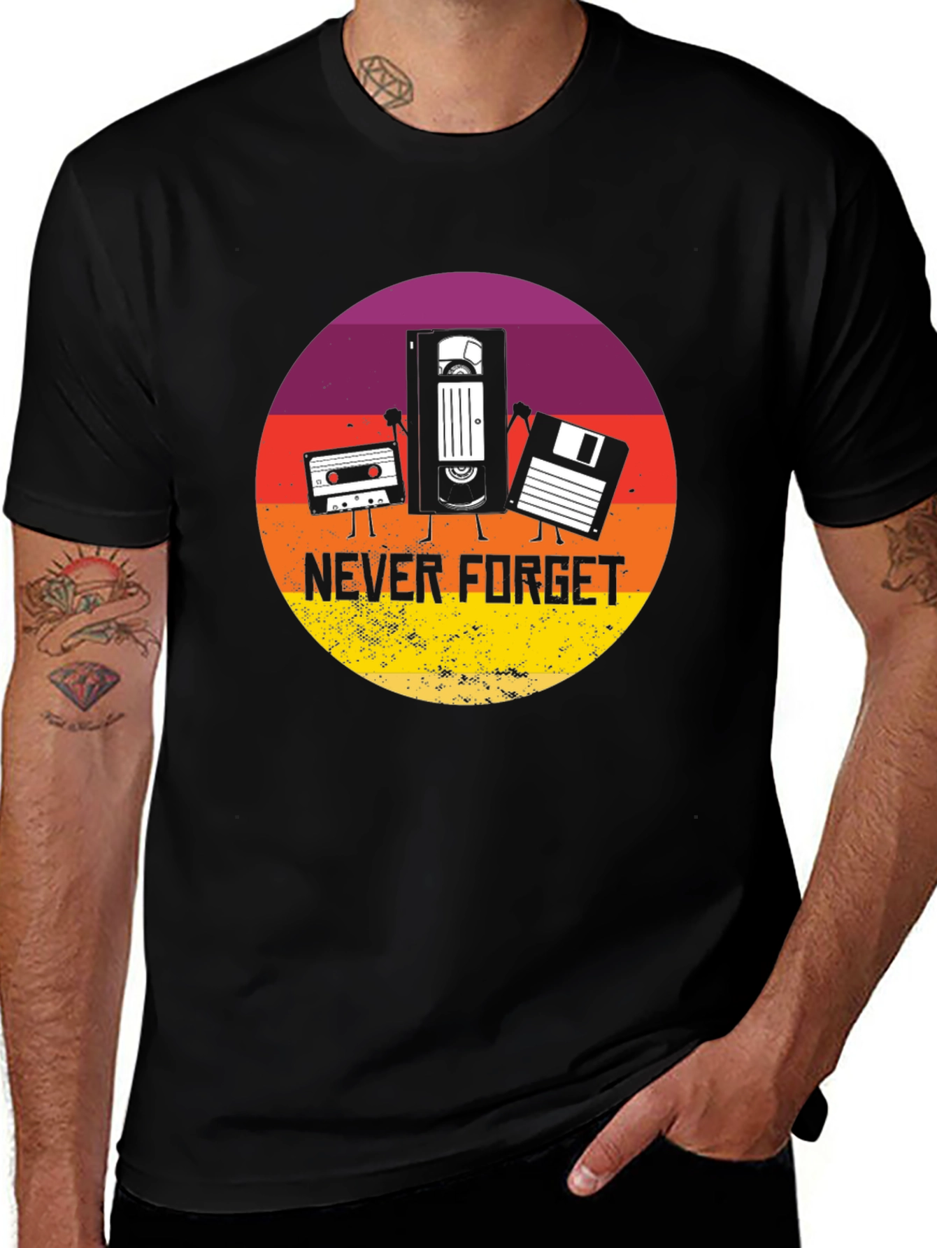 Retro Never Forget T-Shirt