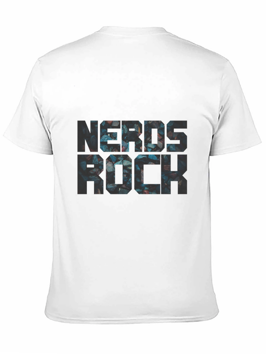 Nerds Rock Graphic Black T-Shirt - Stylish Geek Fashion