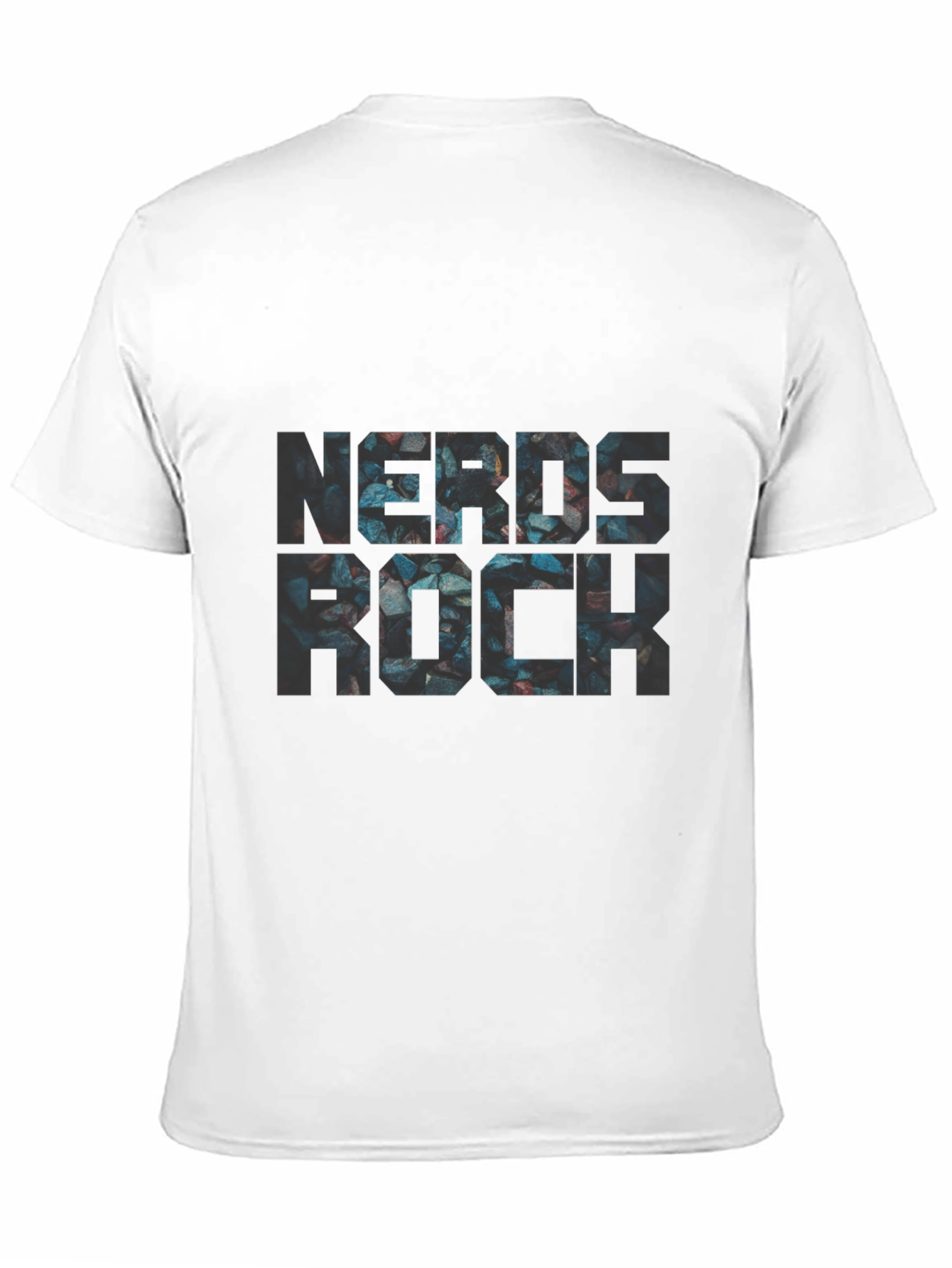 Nerds Rock Graphic Black T-Shirt - Stylish Geek Fashion