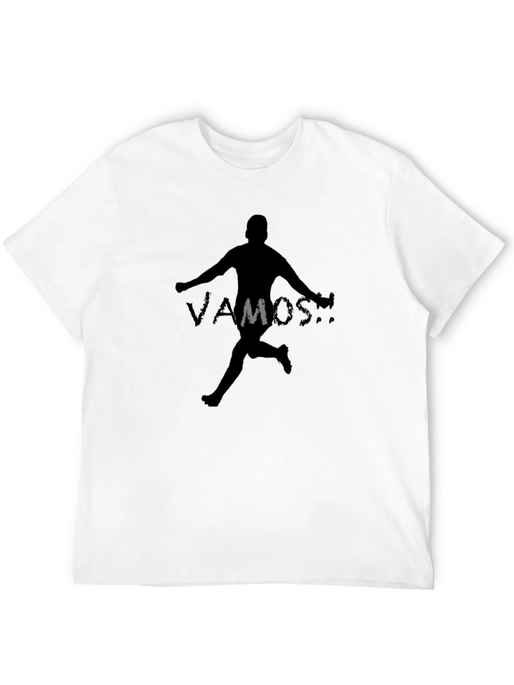 Vamos Soccer T-Shirt - Black Graphic Tee