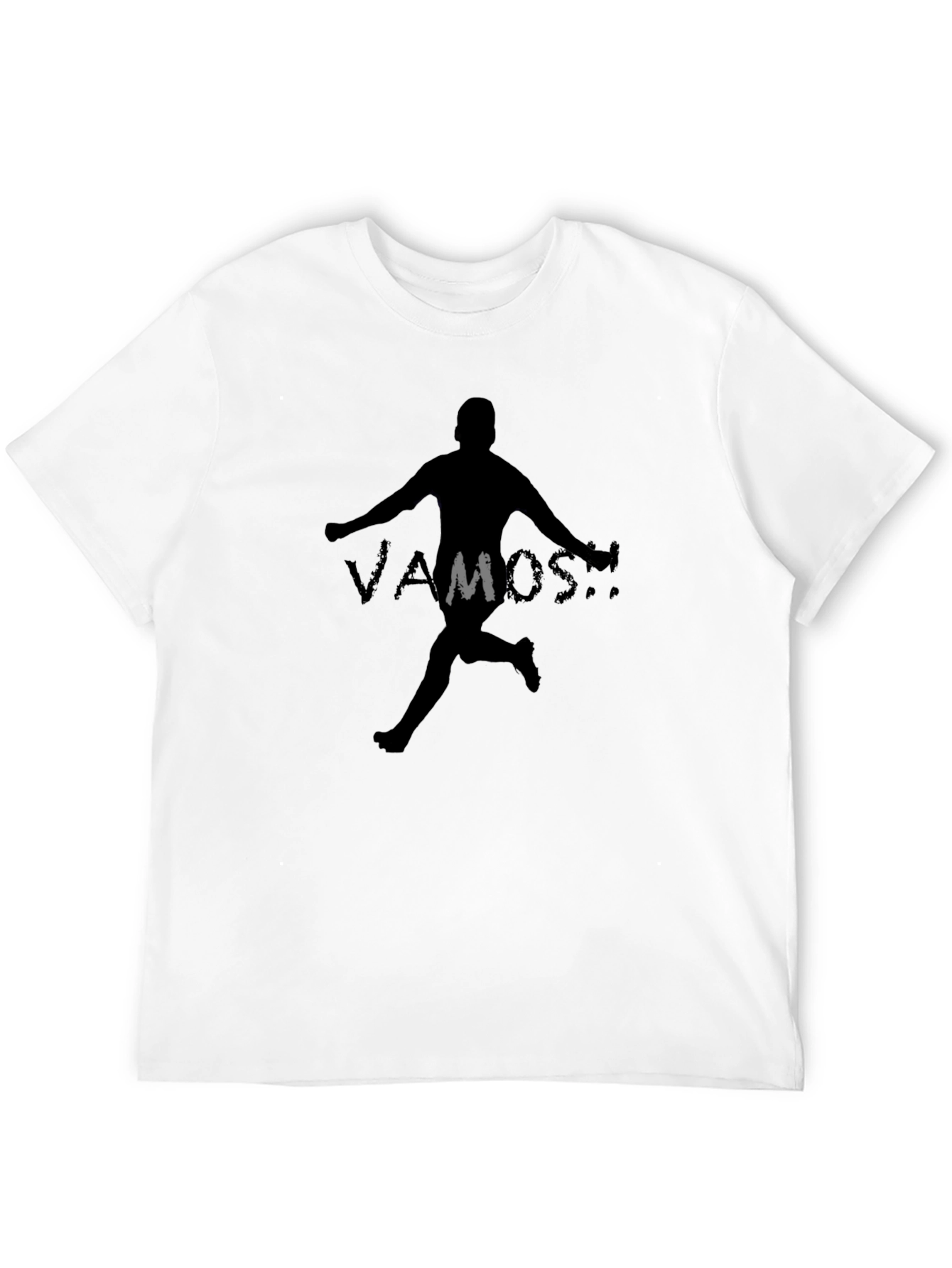 Vamos Soccer T-Shirt - Black Graphic Tee