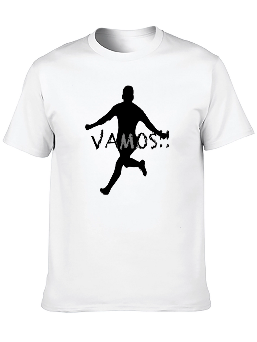 Vamos Soccer T-Shirt - Black Graphic Tee