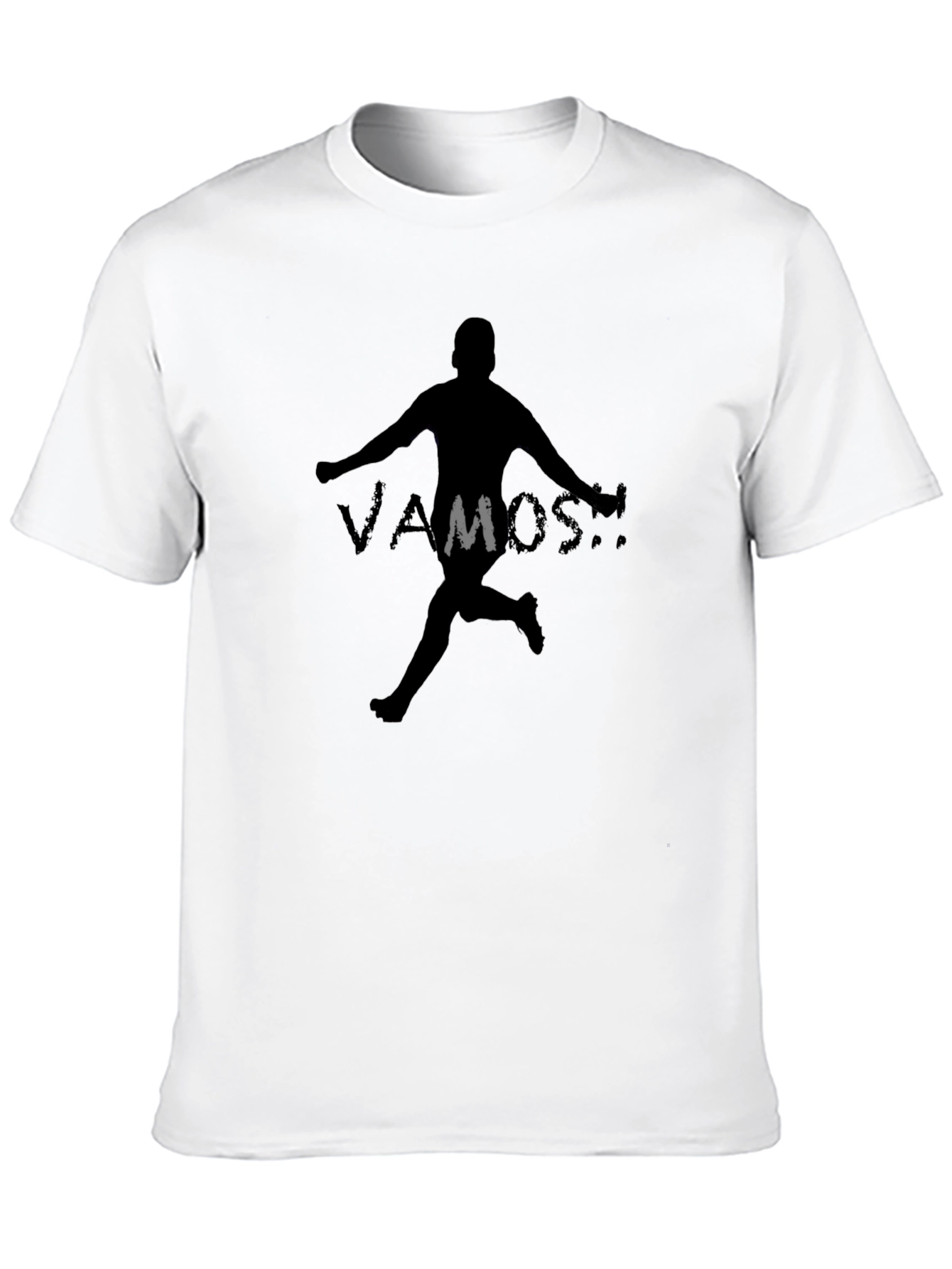 Vamos Soccer T-Shirt - Black Graphic Tee