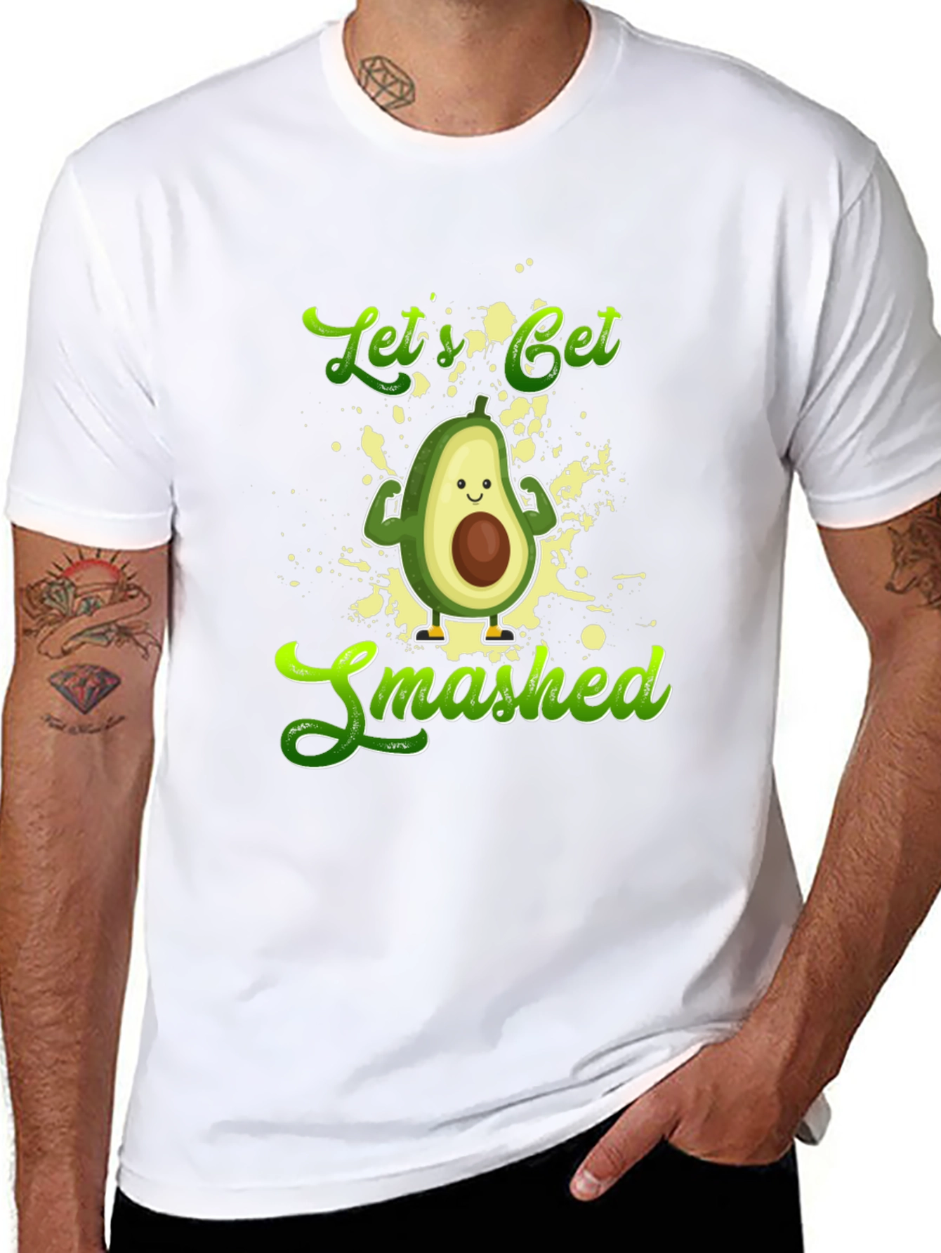 Lets Get Smashed Avocado T-Shirt