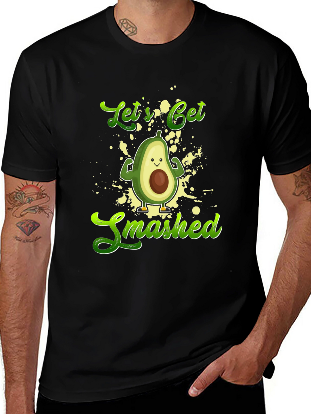 Lets Get Smashed Avocado T-Shirt