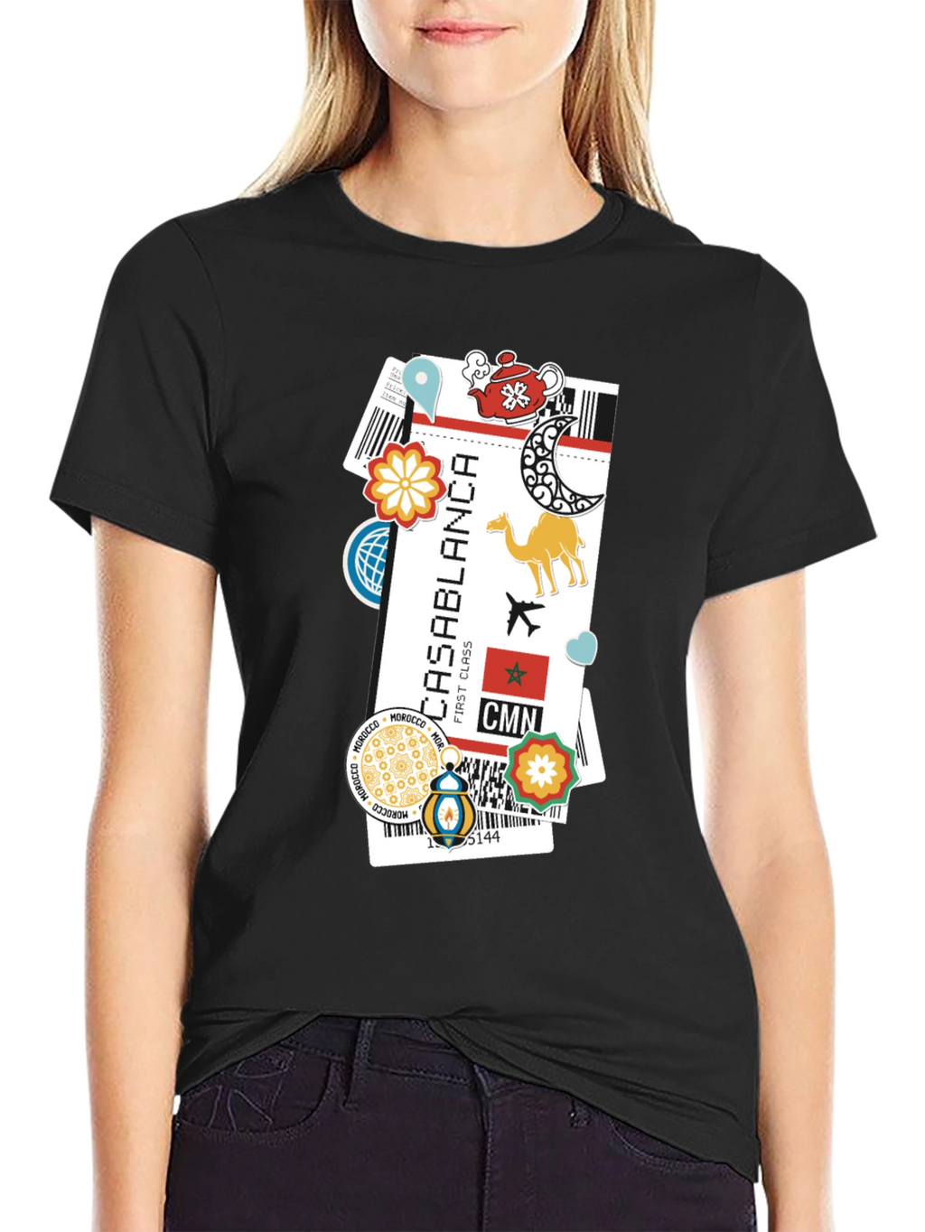 Casablanca Ticket T-Shirt