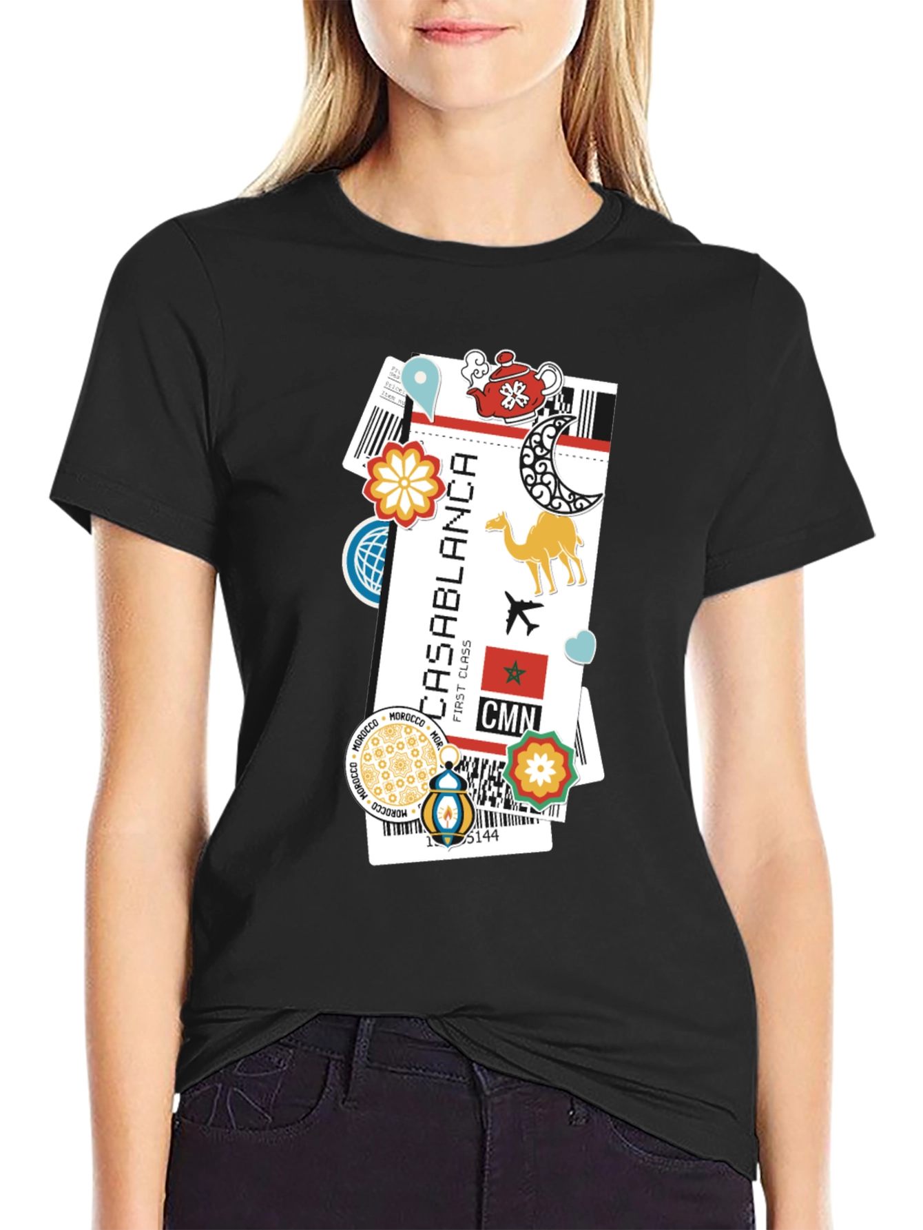 Casablanca Ticket T-Shirt