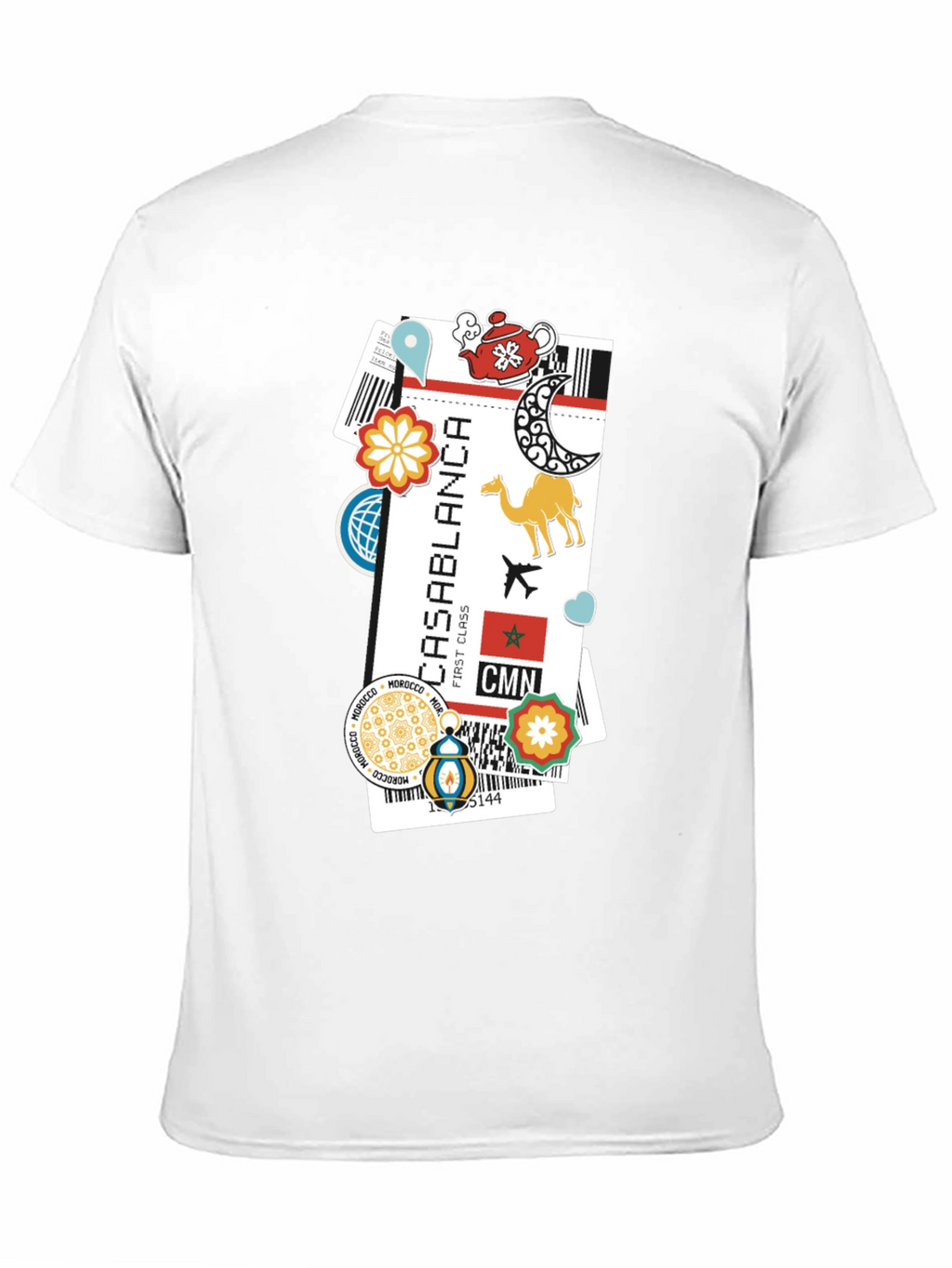 Casablanca Ticket T-Shirt