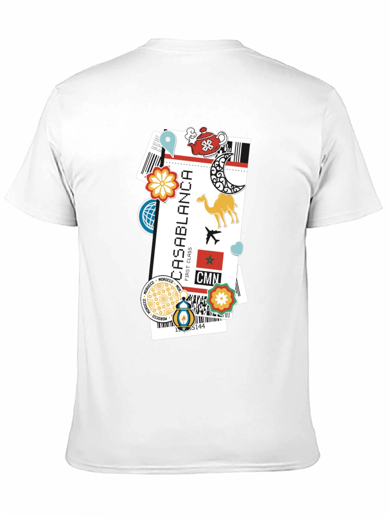 Casablanca Ticket T-Shirt