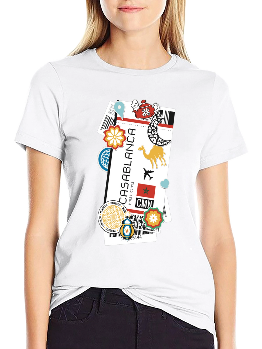 Casablanca Ticket T-Shirt