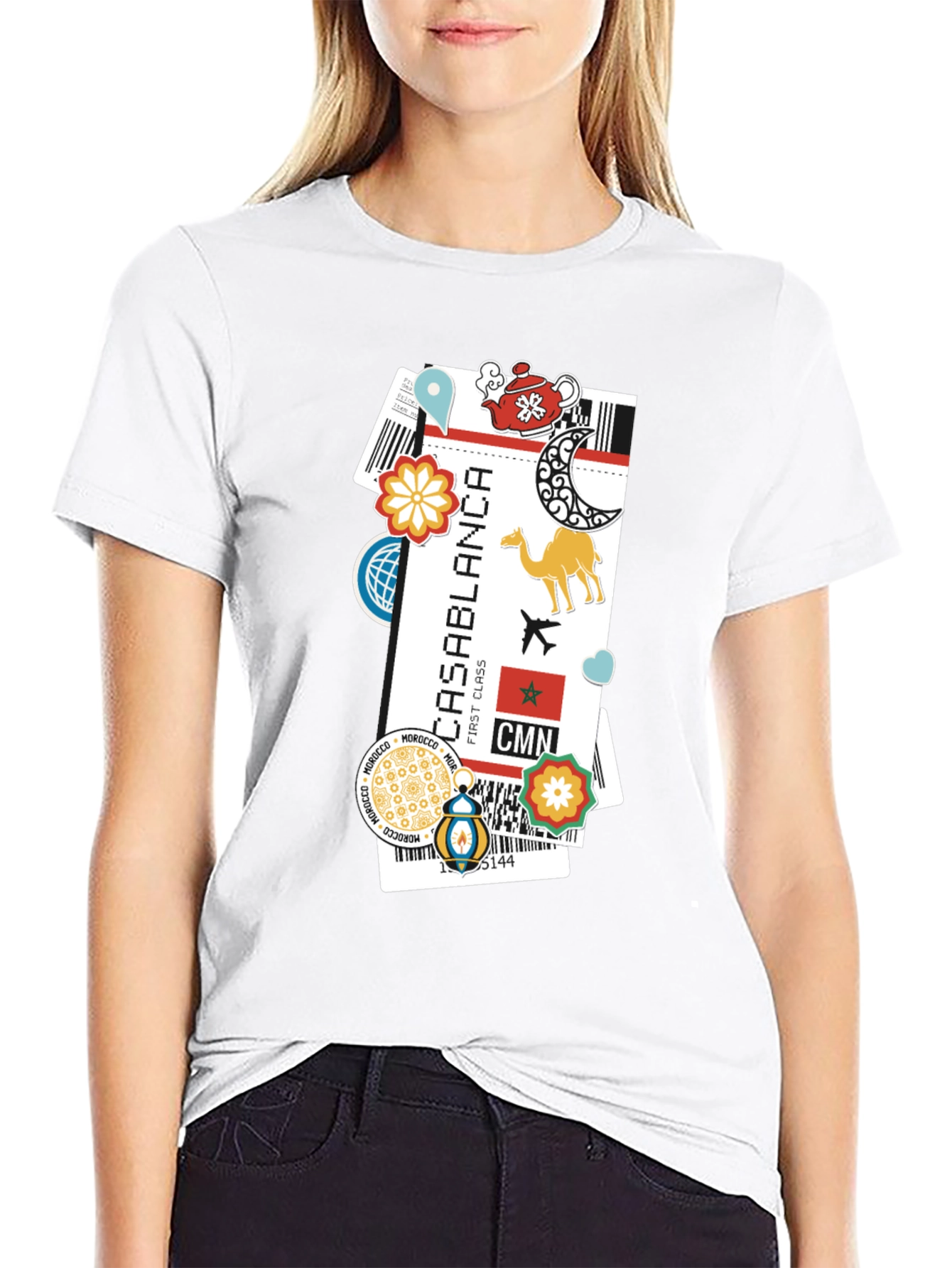 Casablanca Ticket T-Shirt