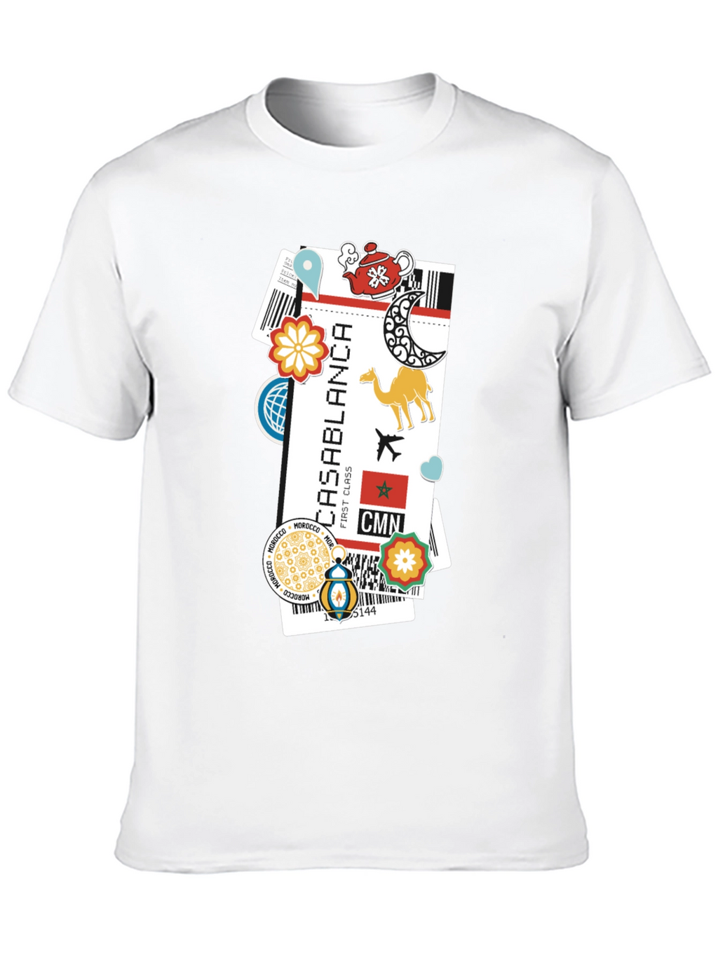 Casablanca Ticket T-Shirt