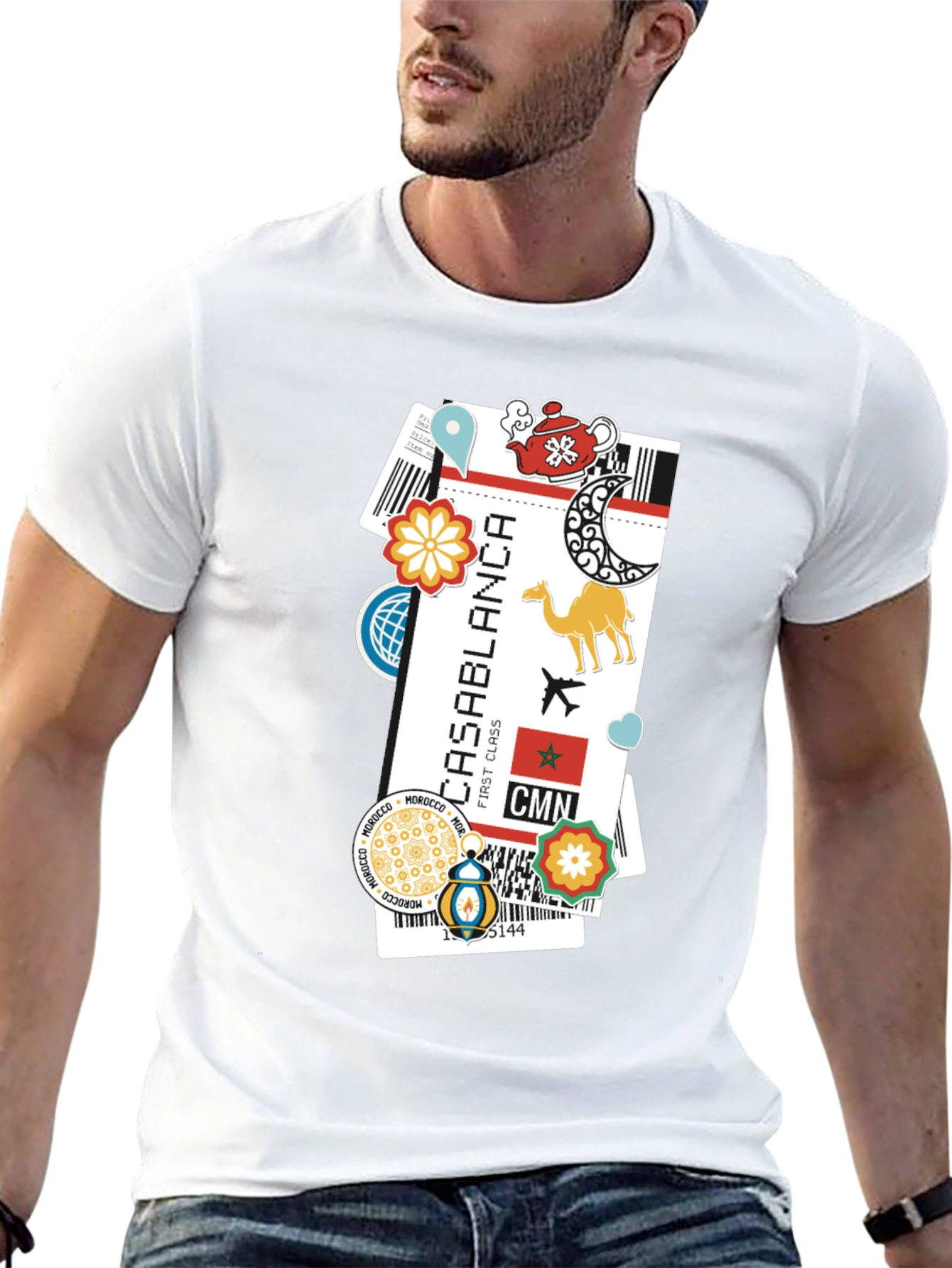 Casablanca Ticket T-Shirt