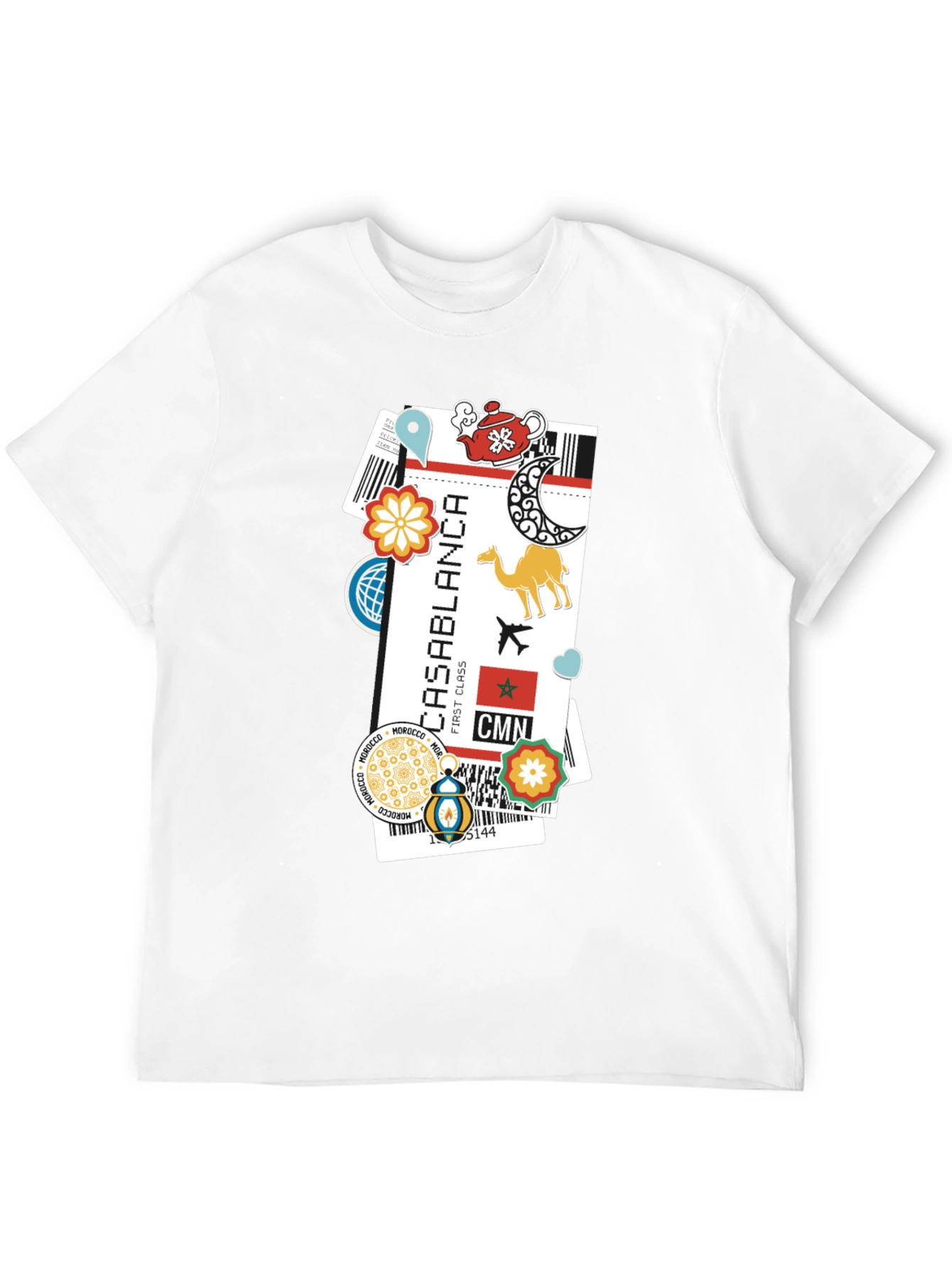 Casablanca Ticket T-Shirt