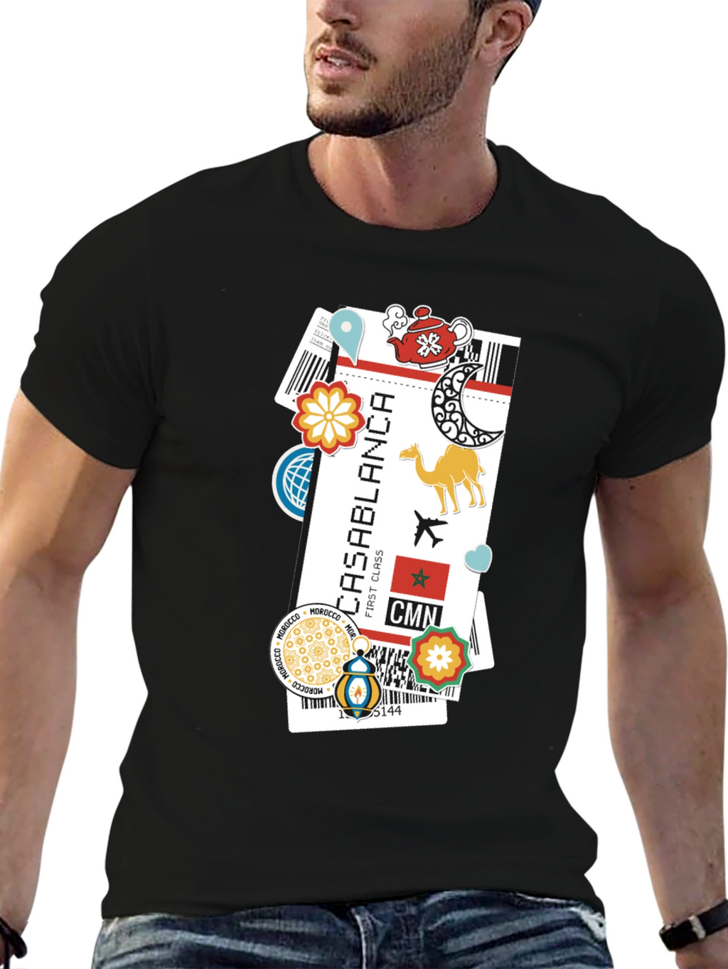 Casablanca Ticket T-Shirt