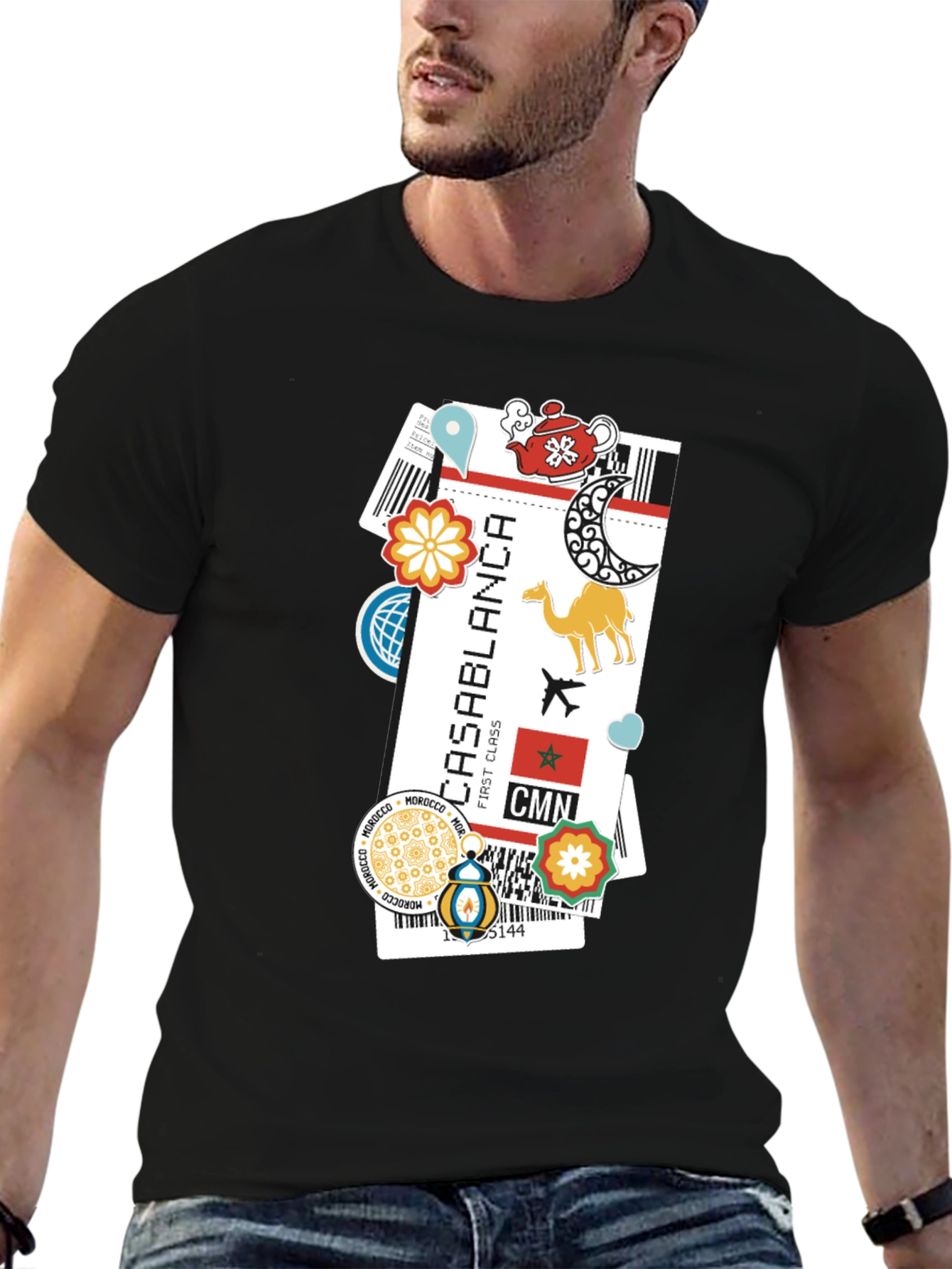 Casablanca Ticket T-Shirt