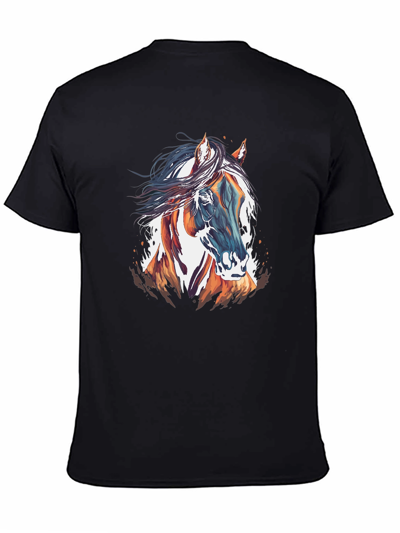Horse Graphic T-Shirt - Stylish Mens Tee