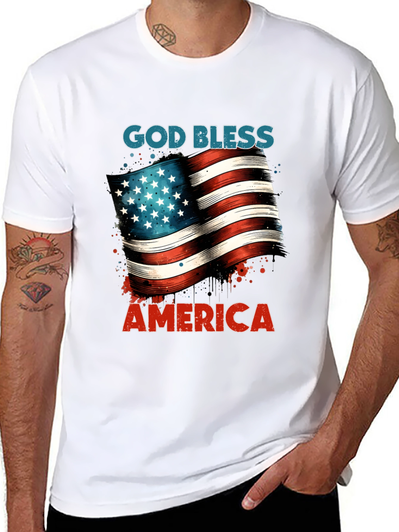 God Bless America Graphic Tee