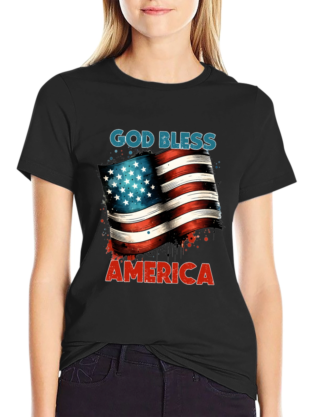 God Bless America Graphic Tee