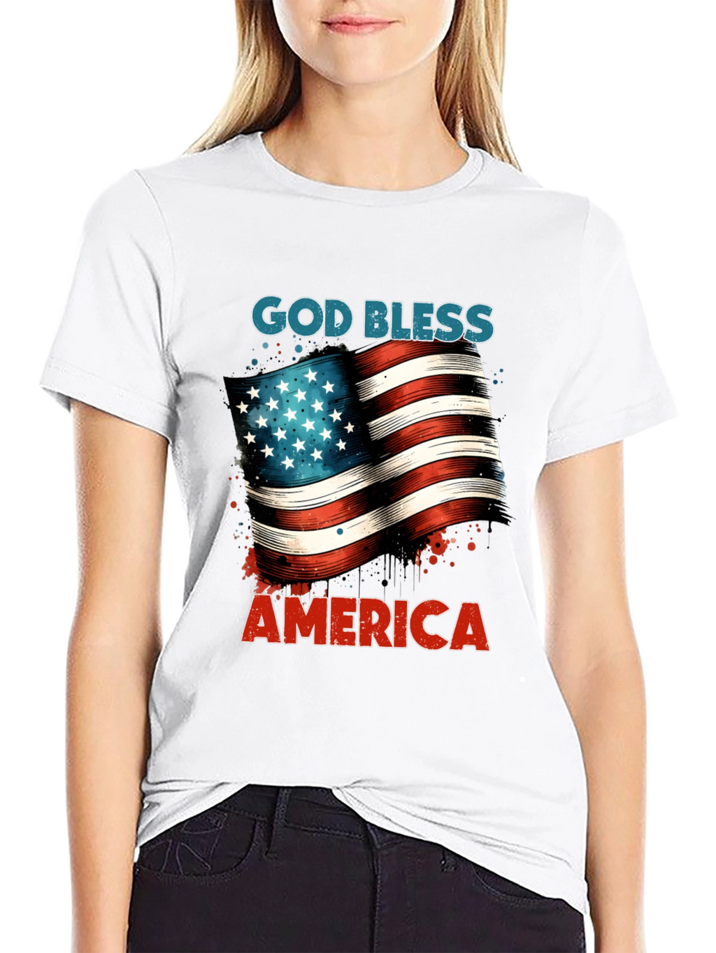 God Bless America Graphic Tee