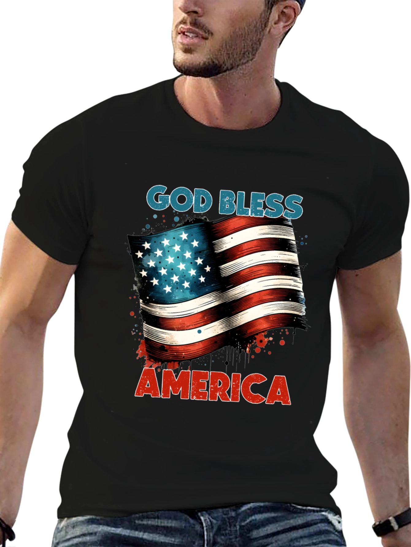 God Bless America Graphic Tee