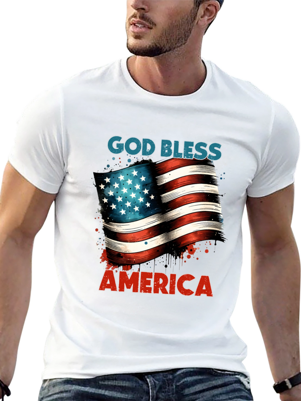 God Bless America Graphic Tee