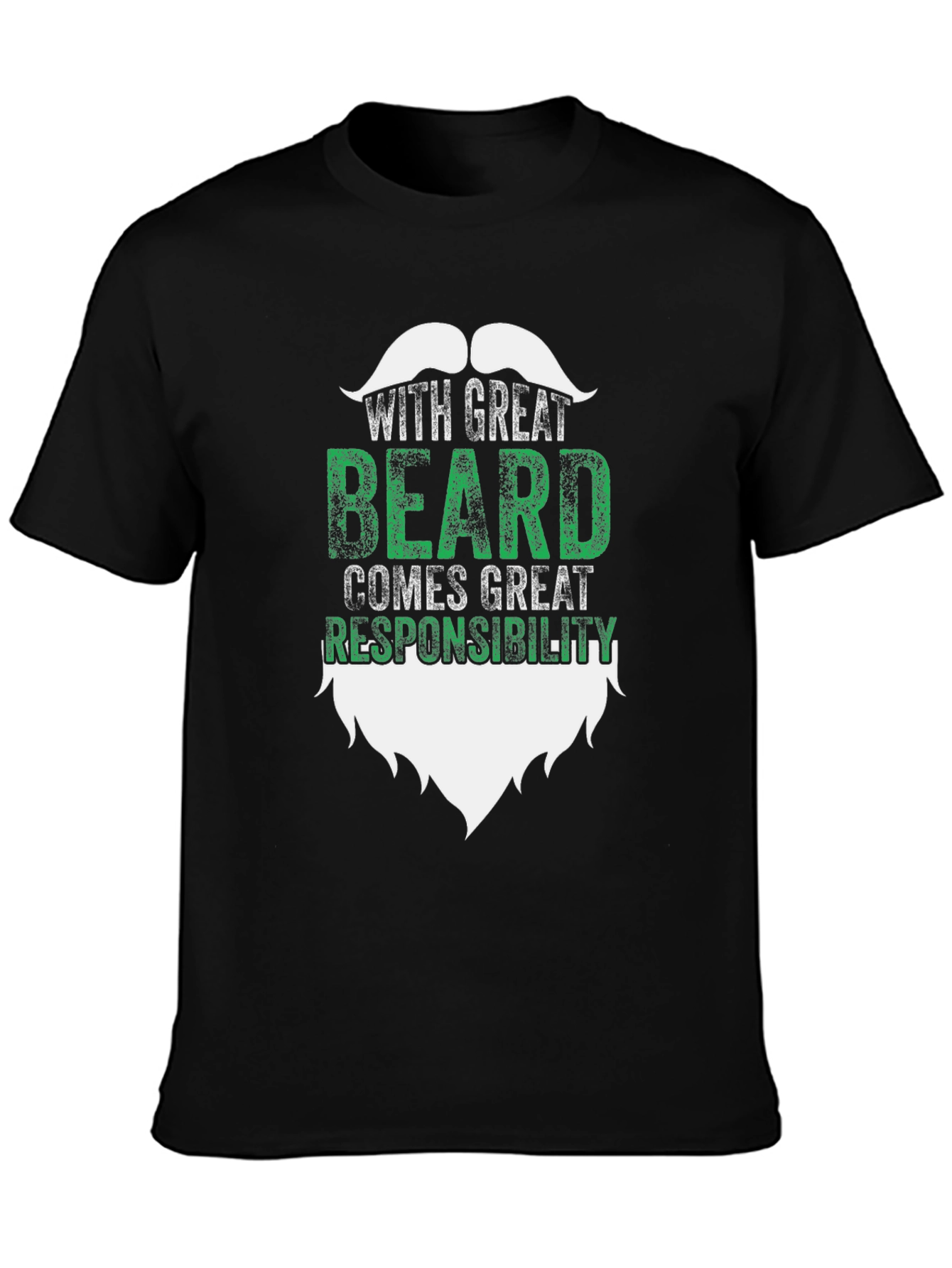 Great Beard Responsibility Graphic Tee