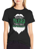 Great Beard Responsibility Graphic Tee