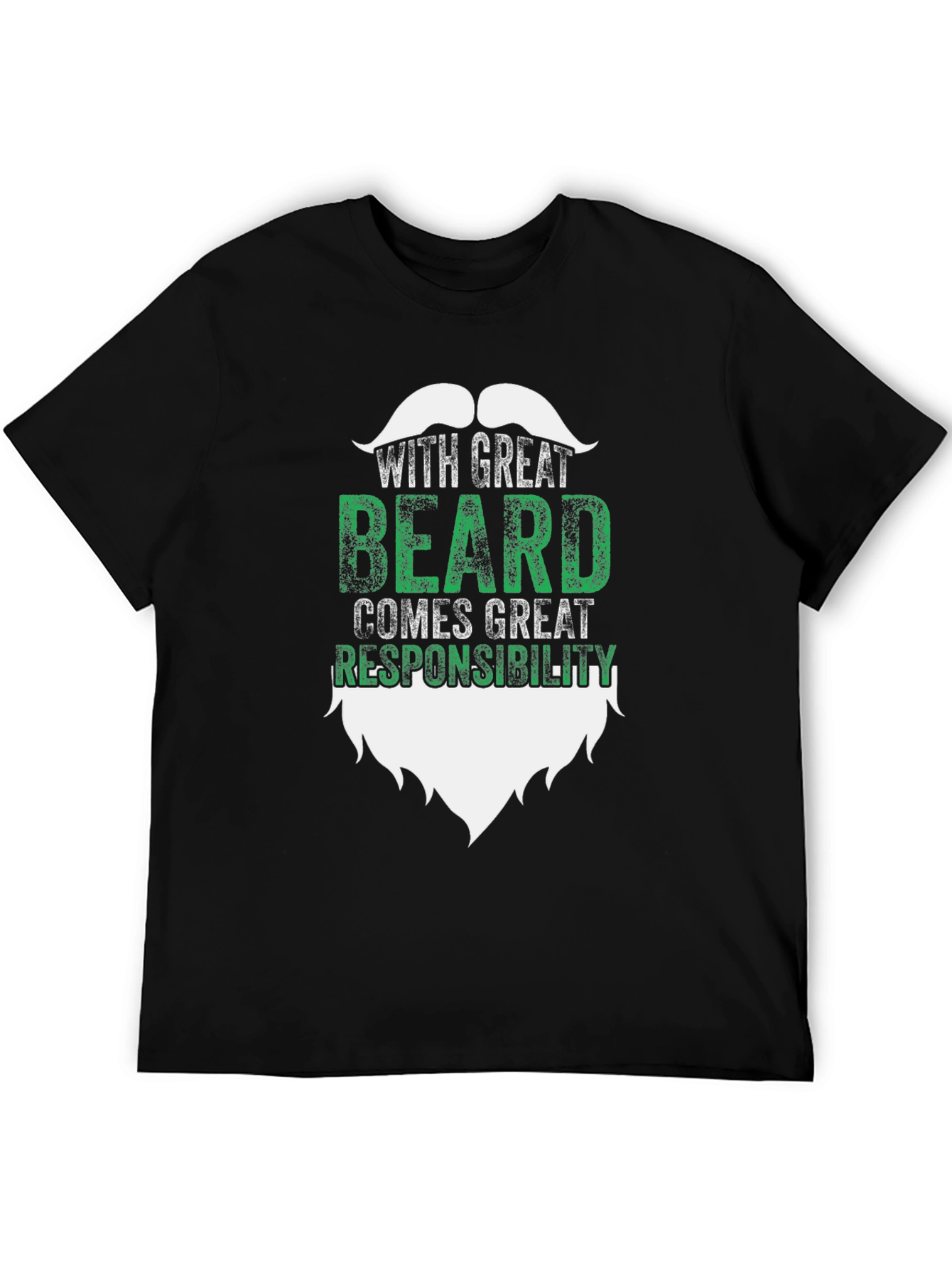 Great Beard Responsibility Graphic Tee