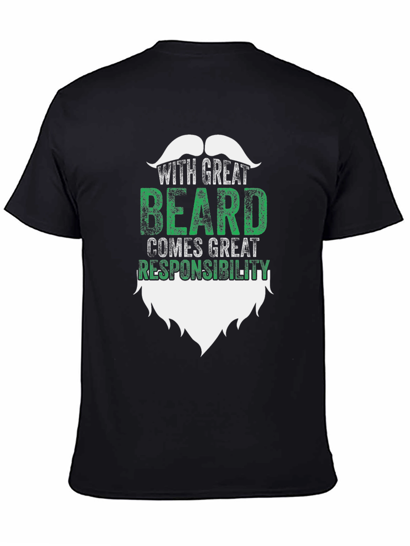 Great Beard Responsibility Graphic Tee